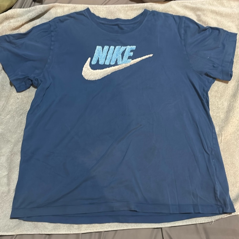 Nike Blue Short Sleeve Shirt